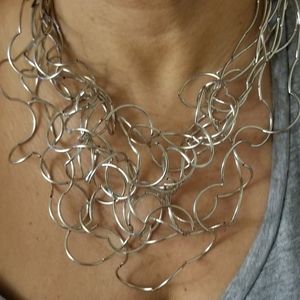 Brass Necklace lightweight flexible